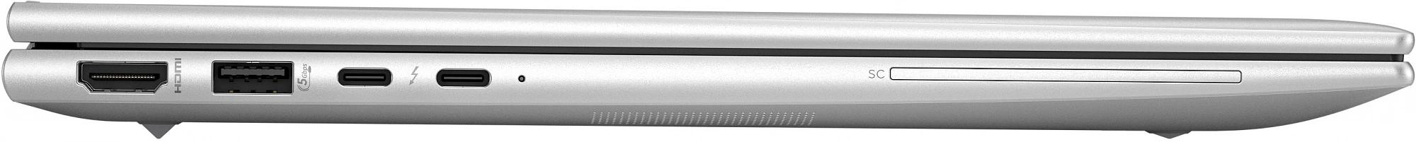 Ноутбук HP EliteBook 840 G11 Core Ultra 7 155U 16Gb SSD512Gb Intel Iris Xe graphics 14" WUXGA (1920x1200)/ENGKBD Windows 11 Professional 64 silver WiFi BT Cam (927U4ES) фото 6