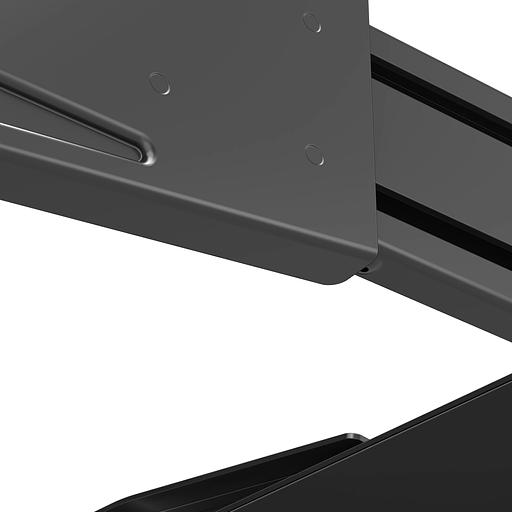 Кронштейн для телевизора Hyundai SL-F1 черный 43"-90" макс.50кг настенный поворотно-выдвижной и наклонный фото 6