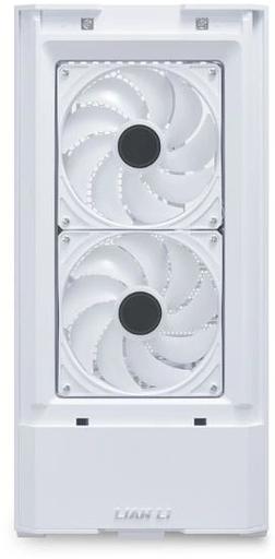Корпус Lian-Li Lancool 207 белый без БП ATX 3x120mm 2x140mm 2xUSB3.0 audio bott PSU фото 3
