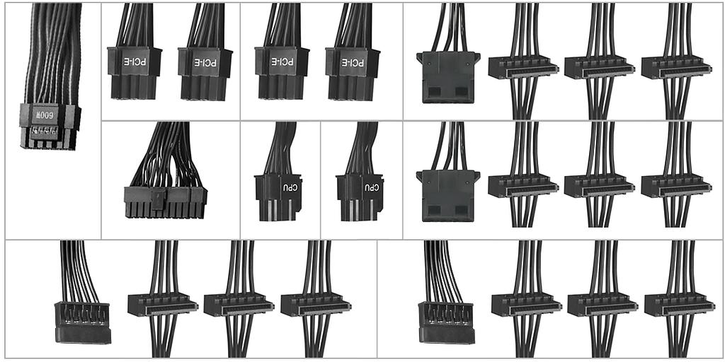 Блок питания Bloody ATX 1250W BD-PS1250P 80+ platinum (20+4pin) APFC 120mm fan 12xSATA Cab Manag RTL фото 4