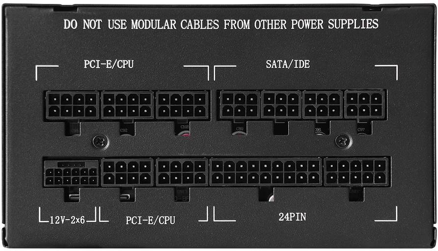 Блок питания Bloody ATX 1250W BD-PS1250P 80+ platinum (20+4pin) APFC 120mm fan 12xSATA Cab Manag RTL фото 10