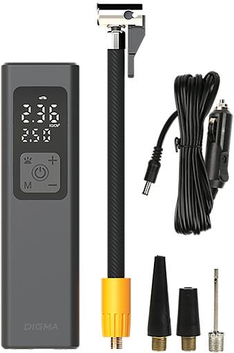 Автомобильный компрессор Digma QBK-275 шланг 0.16м фото 2