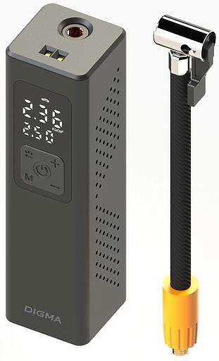 Автомобильный компрессор Digma QBK-275 шланг 0.16м фото 5