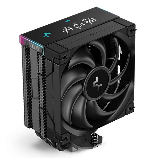 Устройство охлаждения(кулер) Deepcool AK400 Digital Pro ARGB Soc-AM5/AM4/1151/1200/1700 черный 4-pin 25dB Al+Cu LCD 220W 695gr Ret (R-AK400-BKAPMN-G) фото 1