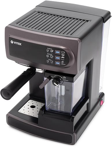 Кофеварка рожковая Vitek VT-1517 1238Вт фиолетовый фото 6