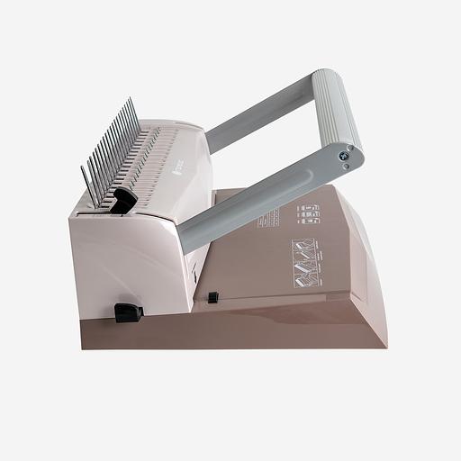 Переплетчик ГЕЛЕОС БП-16 коричневый на пластиковую пружину Гелеос БП16пк фото 3