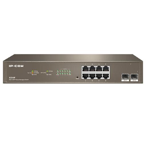 IP-COM G3310F Коммутатор 8x10/100/1000Base-T+ 2x1000Base-X SFP фото 1