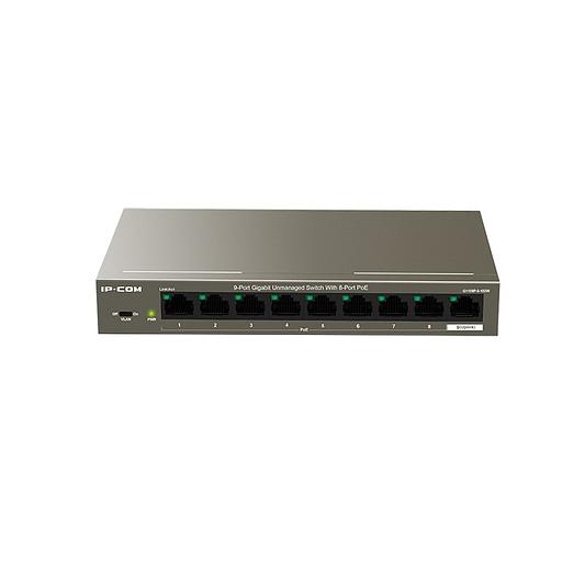 IP-COM G1109P-8-102W Коммутатор PoE неуправляемый 9-Ports 10/100/1000 Base-T / 8-Ports PoE (PoE бюджет 92W) фото 1