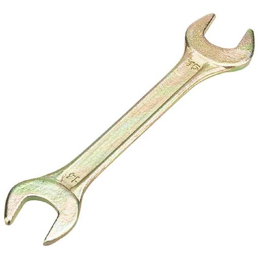Rexant (12-5825-2) Ключ рожковый 14х15мм, желтый цинк фото 1