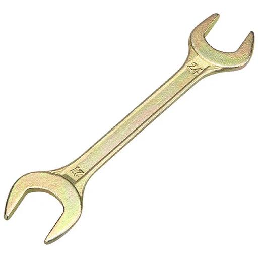 Rexant (12-5833-2) Ключ рожковый 24х27мм, желтый цинк фото 1