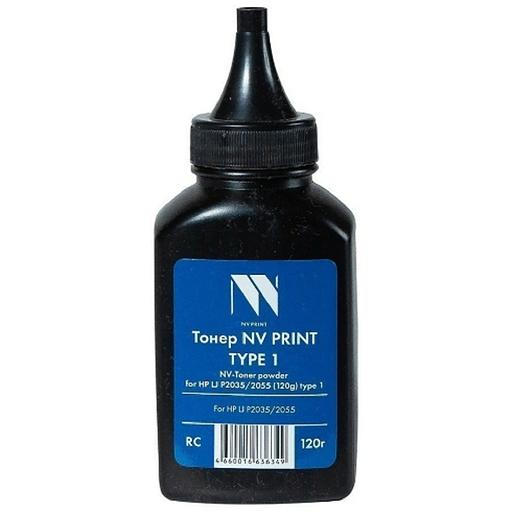 Тонер NVP для HP P2035/2055 (CE505A / CE505X) (120г) для HP LaserJet P2030, P2035, P2050,P2055; Canon (719) LBP 6650, 6680, 6300, 6310, MF 5840, 5880, 5940, 5980 Type1 фото 1