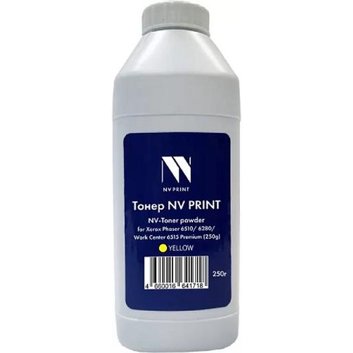 Тонер + девелопер NVP для Xerox Phaser 6510, 6280, WorkCenter 6515 Premium (250г) Yellow фото 1