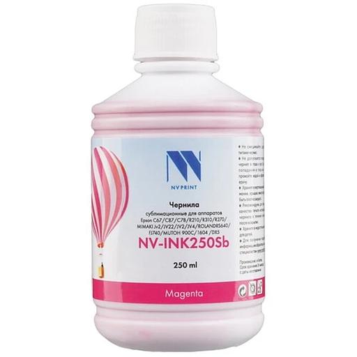 Чернила NV PRINT сублимационные NV-INK250MSb для аппаратов Epson, Mimaki, Mutoh, Roland (250ml) Magenta фото 1