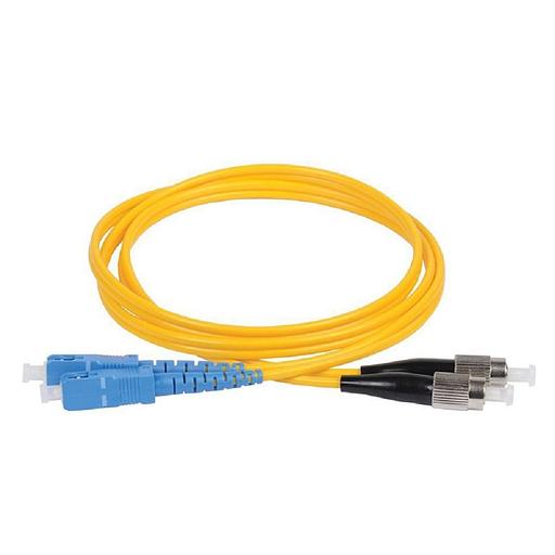 Rexant (50-2857-2) Патч-корд оптический (SM), 9/125 (OS2), SC/UPC-FC/UPC, (Duplex), 3мм, LSZH, 10м фото 1
