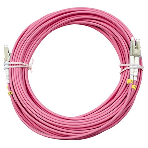 Cabeus FOP-50-OM4-LC-LC-20m Шнур оптический duplex LC-LC 50/125 mm OM4 20м LSZH фото 1