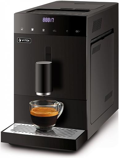 Кофемашина Vitek Metropolis VT-8700 1350Вт черный фото 1