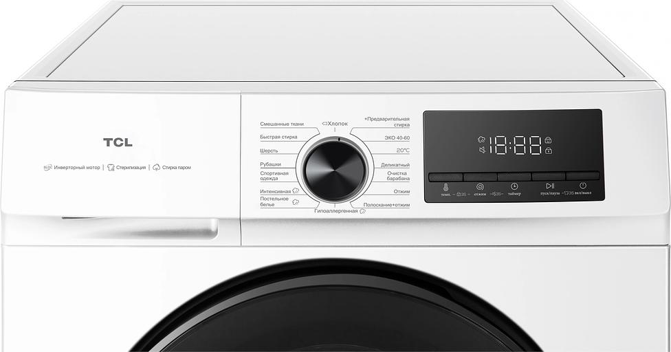 Стиральная машина TCL TWOF-106W12W1 класс: A+++ загр.фронтальная макс.:6кг белый фото 6