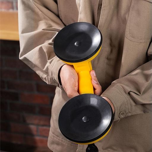 Присоски Deli Присоска для стекла (стеклодомкрат) двойная Deli DL-XP22 2*118мм, грузоподъемность 80кг фото 5