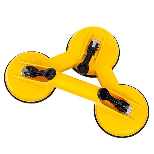 Присоски Deli Присоска для стекла (стеклодомкрат) тройная Deli DL-XP23 3*118мм, грузоподъемность 120кг фото 1