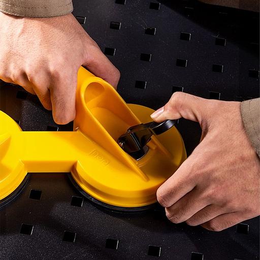 Присоски Deli Присоска для стекла (стеклодомкрат) тройная Deli DL-XP23 3*118мм, грузоподъемность 120кг фото 3