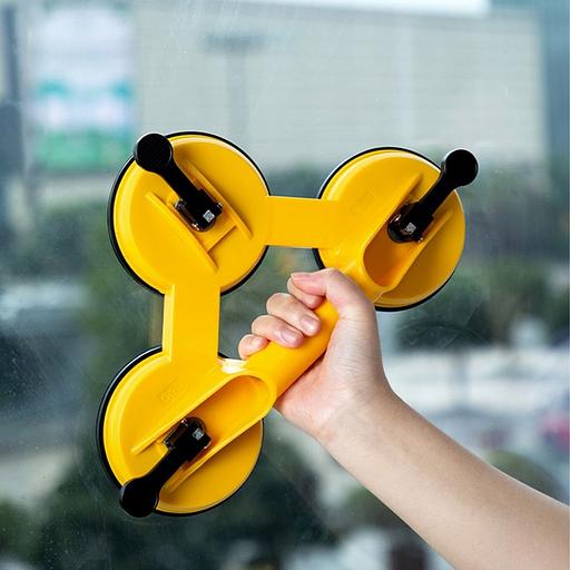 Присоски Deli Присоска для стекла (стеклодомкрат) тройная Deli DL-XP23 3*118мм, грузоподъемность 120кг фото 4