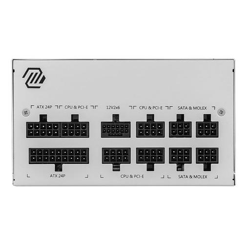 Блок питания MSI MAG A850GL PCIE5 WHITE, 850W, 80+ Gold, полностью модульный, ATX 3.0, PCIE5, RTL фото 3