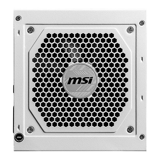 Блок питания MSI MAG A850GL PCIE5 WHITE, 850W, 80+ Gold, полностью модульный, ATX 3.0, PCIE5, RTL фото 4