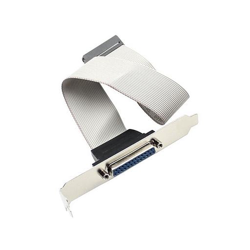 Кабель Advantech 1700020294-01 F Cable D-SUB 25P/IDE#3 2*13P-2.54 42CM W/BKT фото 1