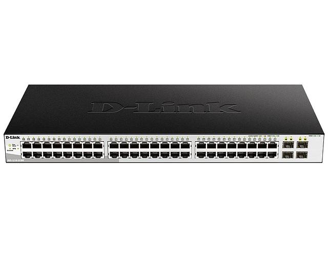 D-Link DGS-1210-52/ME/B1A Управляемый L2 коммутатор с 48 портами 10/100/1000Base-T и 4 портами 1000Base-X SFP фото 1
