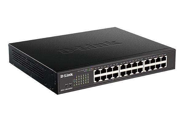 D-Link DGS-1100-24PV2/A3A Настраиваемый L2 коммутатор c 24 портами 10/100/1000Base-T (12 портов РоЕ 802.3af/at, 100 Вт) фото 1