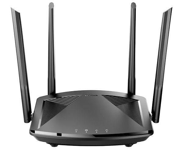 D-Link DIR-X1860/RU/R1A Wi-Fi 6 маршрутизатор AX1800, 1000Base-T WAN, 3x1000Base-T LAN фото 1
