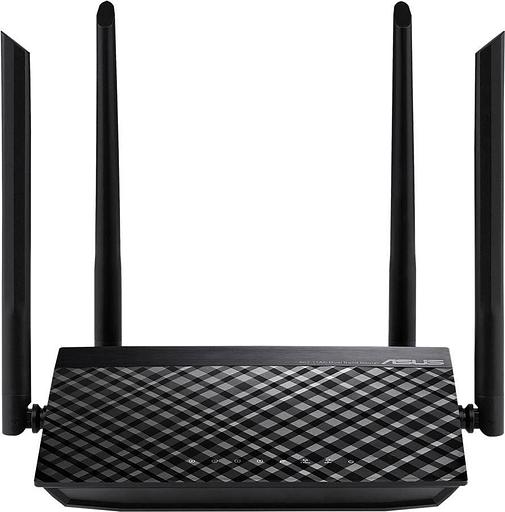 ASUS RT-AC1200 V2 (90IG0550-BM3400) Двухдиапазонный маршрутизатор AC1200, 2.4/5 ГГц, 1167 Мбит/с, LAN 4х100 Мбит/с, IPv6 фото 2