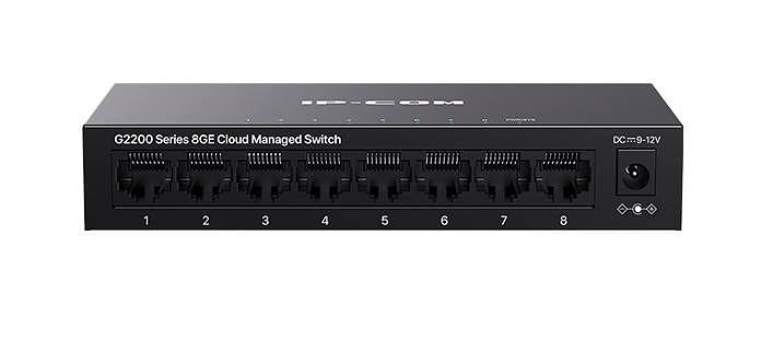 IP-COM G2208D Коммутатор управляемый, 8 портов, 8x1 Гбит/с, металлический корпус фото 1