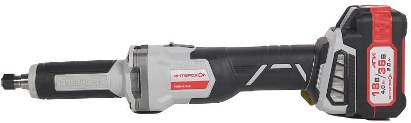 Эксцентриковая шлифмашина Интерскол ПШМ-8/36В аккум. жестк.кейс (821.2.2.70) фото 2