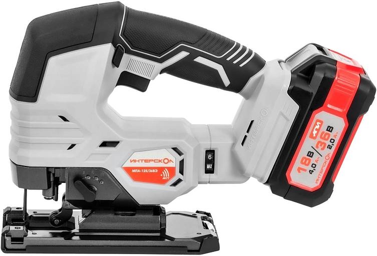 Лобзик Интерскол МПА-125/36ВЭ от аккумулятора (кейс в комплекте) фото 2