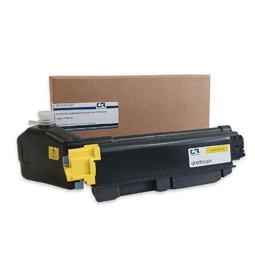 Картридж лазерный CopyRite CR-KYTK5160Y TK-5160Y желтый (12000стр.) для Kyocera P7040cdn фото 1