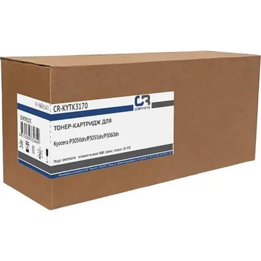 Картридж лазерный CopyRite CR-KYTK3170 TK-3170 черный (15500стр.) для Kyocera P3050dn/P3055dn/P3060d фото 1