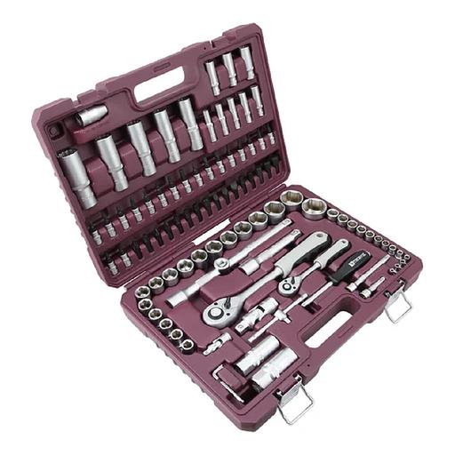 Thorvik TS094 Набор инструмента универсальный 1/4", 1/2"DR, 94 предмета фото 1