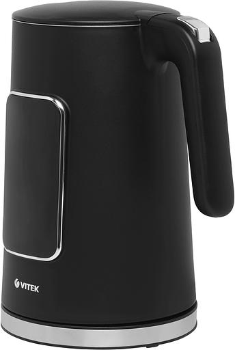 Чайник электрический Vitek VT-1162 1.7л. 2200Вт черный корпус: металл/пластик фото 5