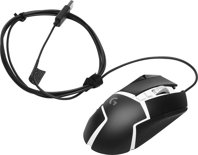Мышь Logitech G502 SE HERO черный/белый лазерная 16000dpi USB 11but (910-005732) фото 3
