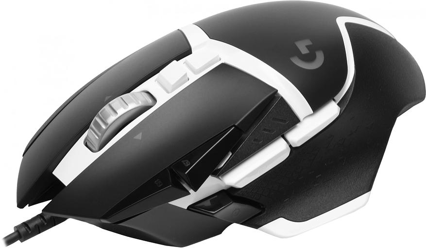 Мышь Logitech G502 SE HERO черный/белый лазерная 16000dpi USB 11but (910-005732) фото 4