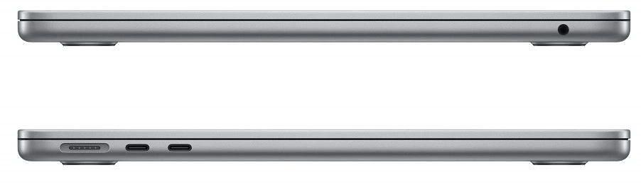 Ноутбук Apple MacBook Air A2681 M2 8 core 16Gb SSD256Gb/10 core GPU 13.6" Retina (2560x1664) Mac OS grey space WiFi BT Cam (Z15S007CE) фото 4