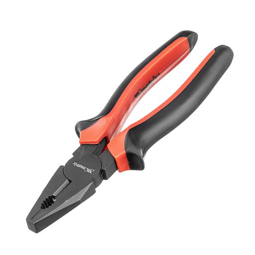 Плоскогубцы Black Nickel, 200 мм, комбинированные, двухкомпонентные рукоятки фото 1