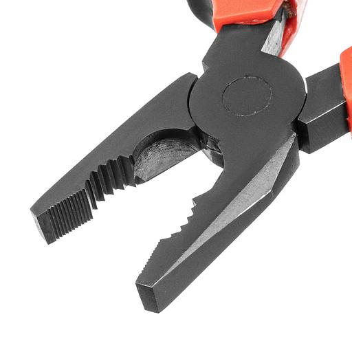 Плоскогубцы Black Nickel, 200 мм, комбинированные, двухкомпонентные рукоятки фото 3