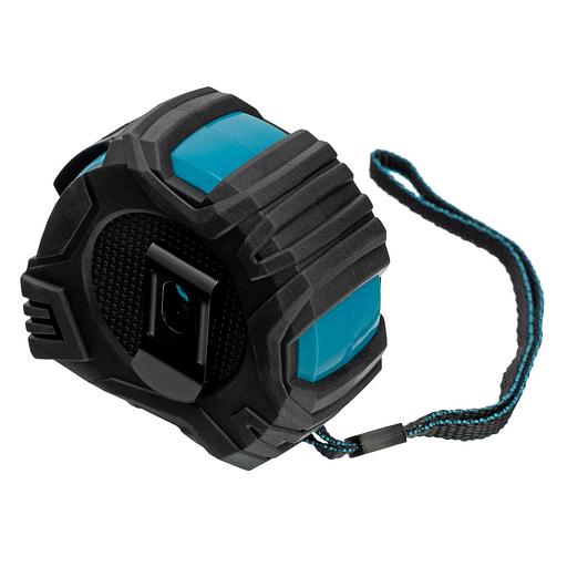 Рулетка Magnetisch, 5м х 19мм, обрезин. корпус,автоматич. фиксация, нейлон. покр.,магн.зацеп фото 2