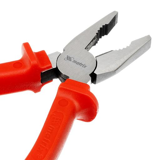 Плоскогубцы Econom, 180 мм, шлифованные, пластмассовые рукоятки фото 3