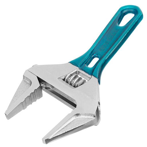 Ключ разводной, 120 мм,CrV, укороченная ручка фото 2