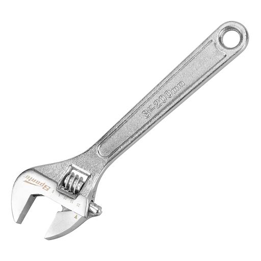 Ключ разводной, 200 мм, хромированный фото 1