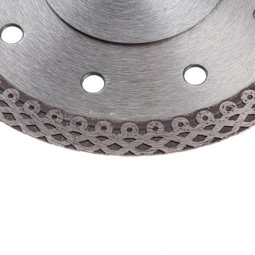 Диск алмазный ф125х22,2мм, тонкий, сплошной (Jaguar), мокрое резание фото 3