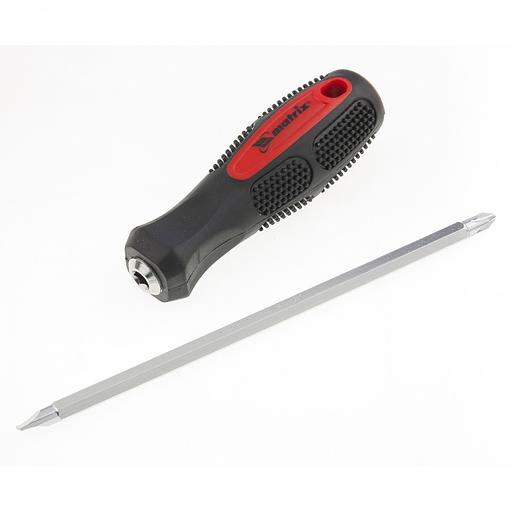 Отвертка Anti-Slip комбинированная SL6,0 / PH2, CrV, 2к рукоятка фото 3